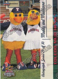 2011 Toledo Mud Hens Muddy & Muddonna