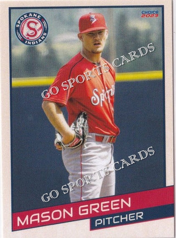 2023 Spokane Indians Mason Green
