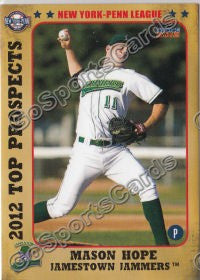 2012 New York Penn League Top Prospects NYPL Mason Hope