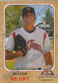 2012 Salem Keizer Volcanoes Mason McVay