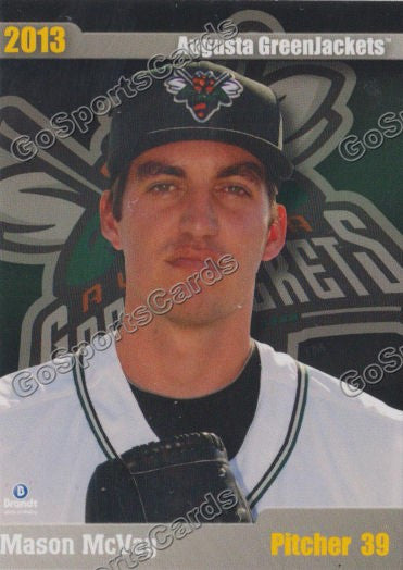2013 Augusta Greenjackets Mason McVay