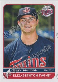 2012 Elizabethton Twins Mason Melotakis
