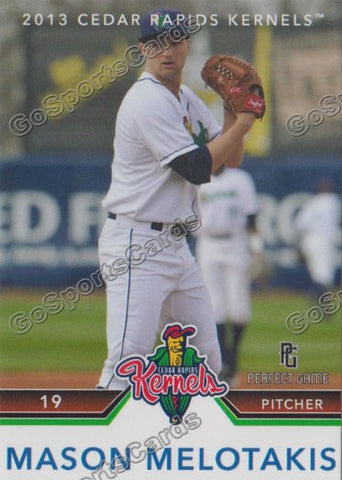 2013 Cedar Rapids Kernels Mason Melotakis