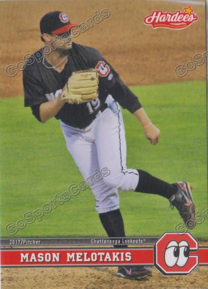 2017 Chattanooga Lookouts Mason Melotakis