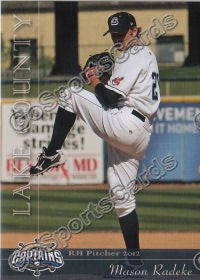 2012 Lake County Captains Mason Radeke
