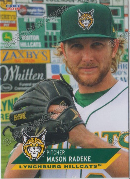 2015 Lynchburg Hillcats Mason Radeke