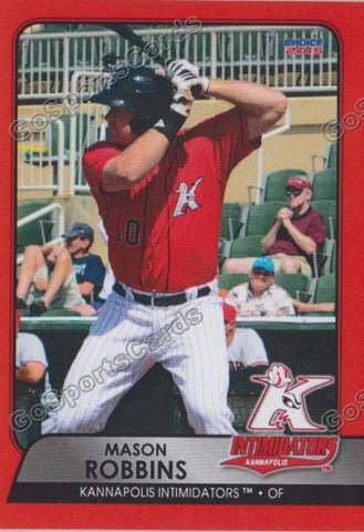 2015 Kannapolis Intimidators Mason Robbins