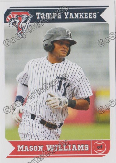 2013 Tampa Yankees Mason Williams