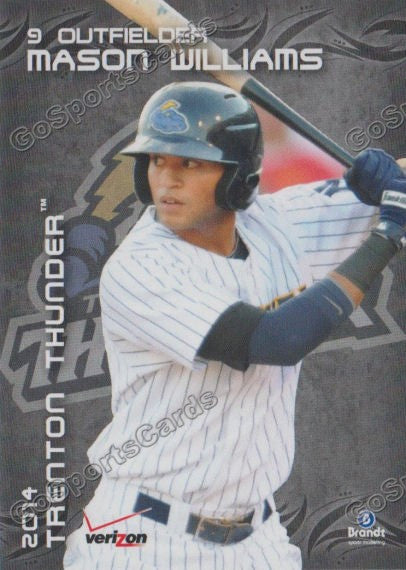2014 Trenton Thunder Mason Williams