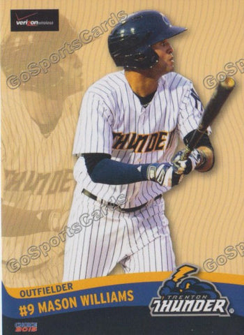 2015 Trenton Thunder Mason Williams