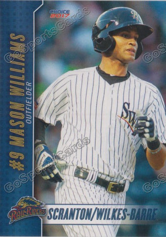 2017 Scranton Wilkes Barre RailRiders Mason Williams