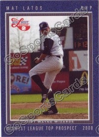 2008 MidWest League Top Prospects Mat Latos