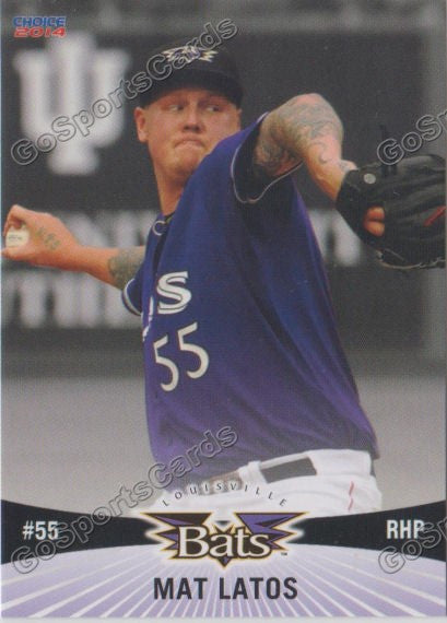 2014 Louisville Bats Mat Latos