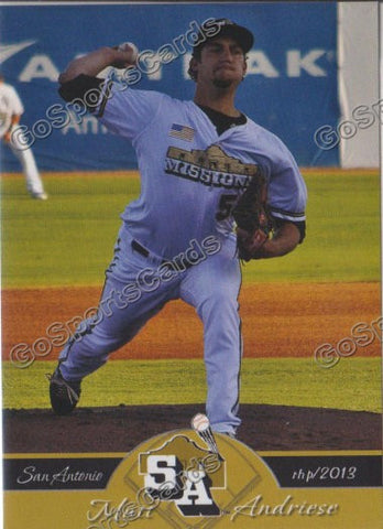 2013 San Antonio Missions Matt Andriese