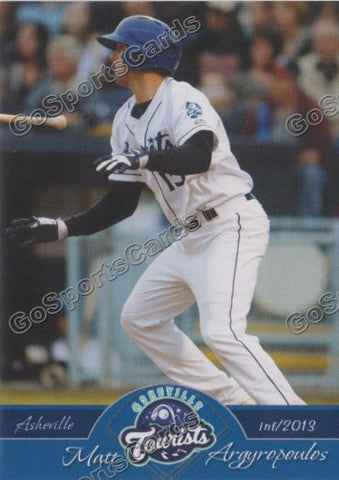 2013 Asheville Tourists Matt Argyropoulos