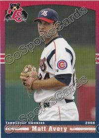 2008 Tennessee Smokies Matt Avery