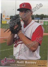 2011 Lowell Spinners Update Matt Barnes