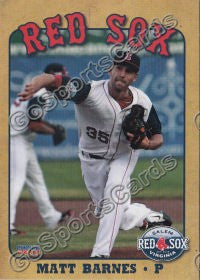 2012 Salem Red Sox Matt Barnes