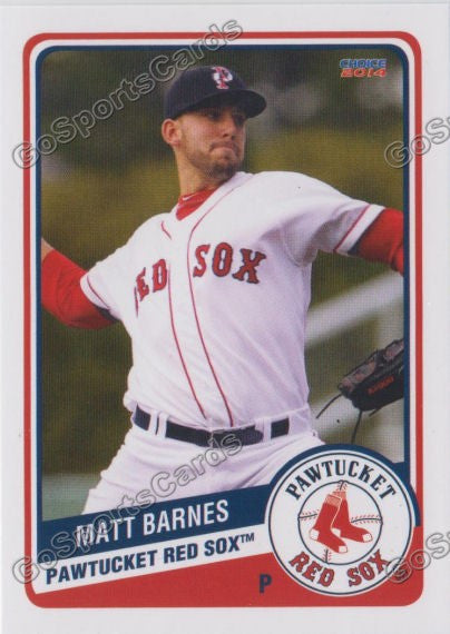 2014 Pawtucket Red Sox Matt Barnes