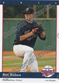 2011 Elizabethton Twins Matt Bashore