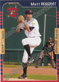 2011 State College Spikes Matt Benedict