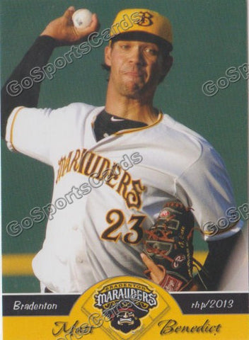 2013 Bradenton Marauders Matt Benedict