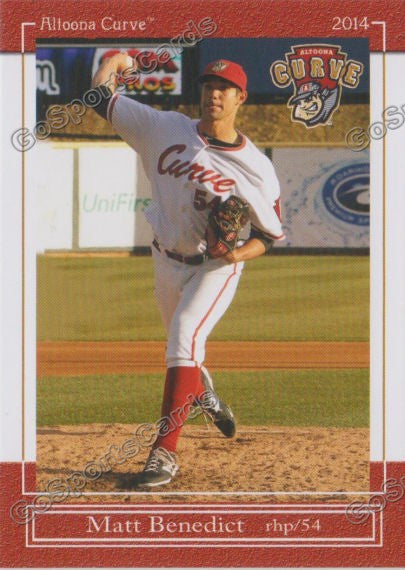 2014 Altoona Curve Matt Benedict