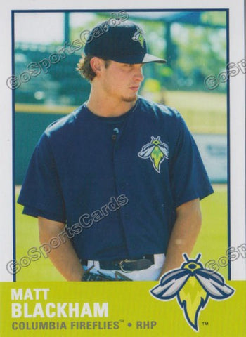 2017 Columbia Fireflies Matt Blackham