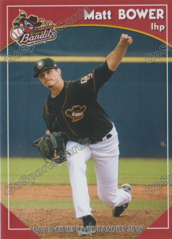 2016 Quad Cities River Bandits Matt Bower