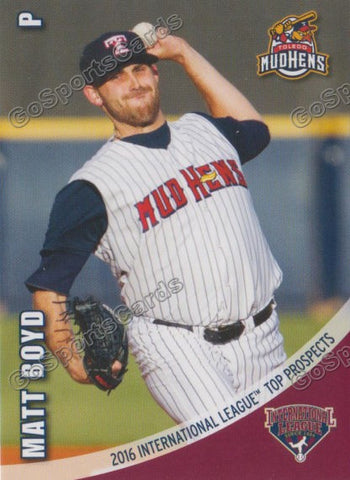 2016 International League Top Prospect Matt Boyd
