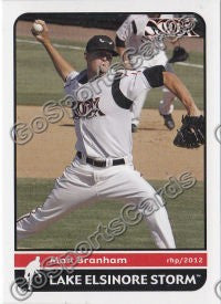 2012 Lake Elsinore Storm Matt Branham