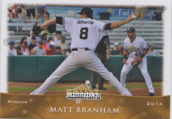2014 San Antonio Missions Matt Branham