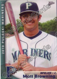 2010 Pulaski Mariners Matt Browning