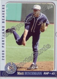 2009 Portland Beavers Matt Buschmann