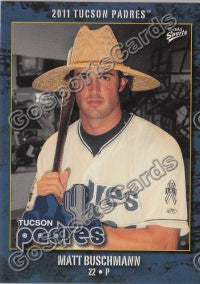 2011 Tucson Padres Matt Buschmann