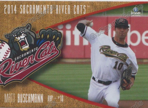 2014 Sacramento River Cats Matt Buschmann