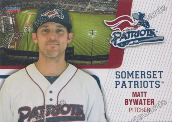 2016 Somerset Patriots Matt Bywater