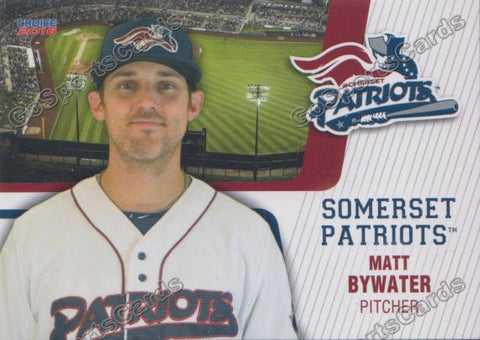 2016 Somerset Patriots Matt Bywater