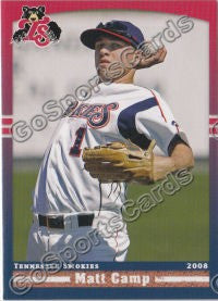 2008 Tennessee Smokies Matt Camp