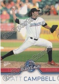 2012 Lakewood BlueClaws Matt Campbell