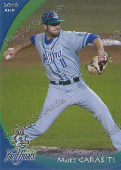 2017 Hartford Yard Goats Matt Carasiti