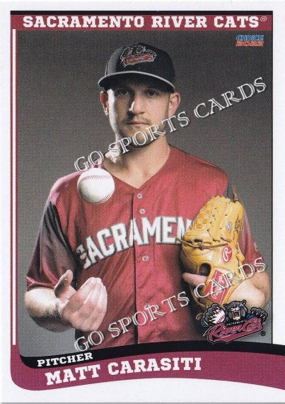 2022 Sacramento River Cats Matt Carasiti