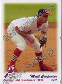 2010 Springfield Cardinals Matt Carpenter