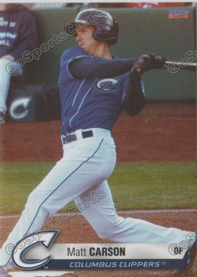 2014 Columbus Clippers Matt Carson
