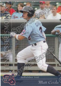 2012 Tennessee Smokies Matt Cerda