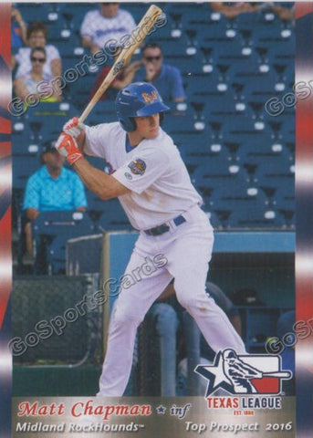 2016 Texas League Top Prospect Matt Chapman
