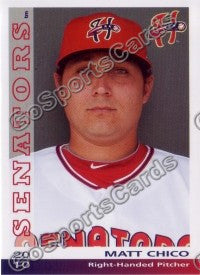 2010 Harrisburg Senators Matt Chico