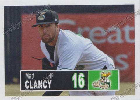2018 Clinton LumberKings Matt Clancy