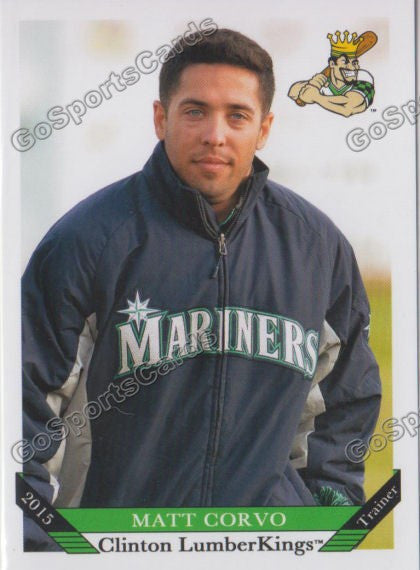 2015 Clinton Lumberkings Matt Corvo