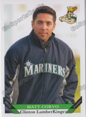 2015 Clinton Lumberkings Matt Corvo